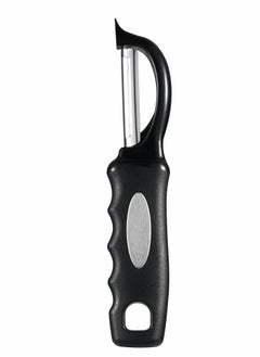 اشتري Premium Swivel Vegetable Peeler, Kitchen Gadgets Apple Peeler Potato Peeler Veggie Peeler Fruit Peeler, Soft Grip Handle, Dishwasher Safe Kitchen Accessories, Pointed, Black في السعودية