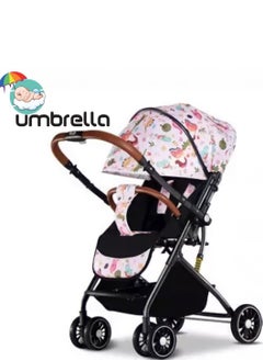 Buy umbrella baby stroller flip arm-multi color in Egypt