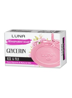 Buy Glycerin soap rose&milk 100g in Egypt
