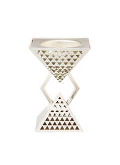 Buy Silver pyramid shape incense burner in Saudi Arabia