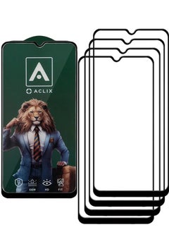 Buy 4 Pieces Antistatic ESD Dustproof Premium Quality High Definition Tempered Glass Screen Protector Designed For Oppo A73 in UAE