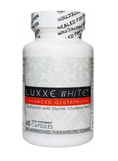 Buy Luxxewhite L Glutathione Skin Whitening 60 Capsules in UAE