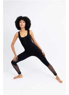 Buy SEAMLESS JUMPSUIT WITH MESH in Egypt