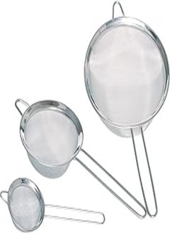 Buy KitchenCraft Fine Strainer Set, Stainless Steel, 3-Pieces, Silver in Egypt