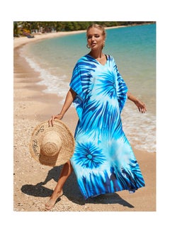 Buy Beach Printed Robe Sunscreen Cover in UAE