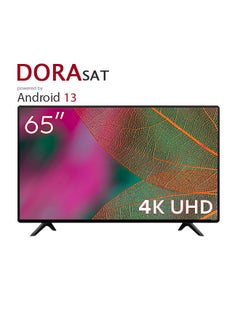 Buy 65 inch Smart TV - with Android 13 Operating System - 4K UHD - Model DST65U + Wall mount Free in Saudi Arabia