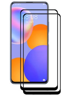 Buy 2 Pieces Antistatic ESD Dustproof Premium Quality High Definition Tempered Glass Screen Protector Designed For Huawei Y9a in UAE