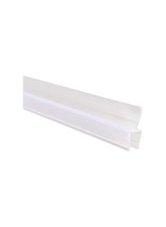 Buy RACO Glass Door Seal, Replacement PVC Splash Guard Seal Strip-PVC Silicone Lip Seal for Frame-less Glass (1.1 Meter x 2Pcs) (10 mm, Center Lip) in UAE