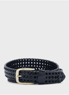 Buy Genuine Leather Braided Belt in UAE