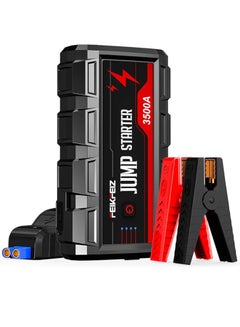 Buy FEIKFEIZ Car Jump Starter 3500A Peak 26800mAh 12V Super Safe Jump Starter(Up to All Gas, 10.0L Diesel Engine), with USB Quick Charge 3.0 (3500A/26800mAh) in Saudi Arabia