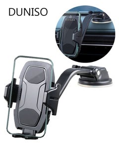 Buy 360 Degree Rotating Universal Cell Phone Mount Holder for Car Easy One Touch in Saudi Arabia