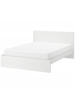 Buy Bed frame high white Luröy 180x200 cm in Saudi Arabia