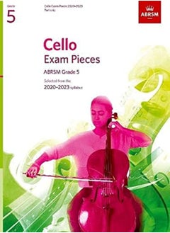 Buy Cello Exam Pieces 20202023 Abrsm Grade 5 Part Selected From The 20202023 Syllabus in UAE