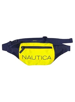 Buy Nautica Unisex Waist Bag Crossbody, Navy / Yellow in Egypt