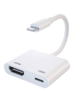 اشتري Lightning To HDMI 1080P Digital AV Adapter Sync Screen Connector Cable for iPhone/iPad في الامارات