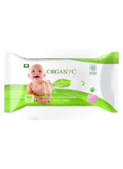 اشتري Moist Baby Wipes 60 Pcs في الامارات