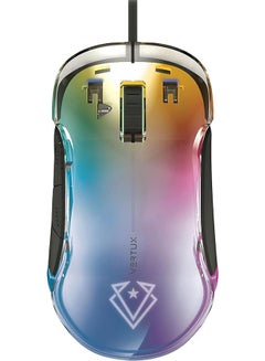 Buy Phoenix Gaming Mouse Transparent Top Cover 12000 Dpi Optical Sensor For High Precision Non Slip Grid 5 Programmable Buttons 20 Million Clicks 1000 Hz Polling Rate in Saudi Arabia