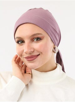 Buy Padded Cotton Bonnet Purple For Women in Egypt