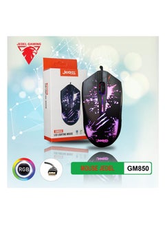 Buy Jedel GM850 USB Wired Optical Led Lighting Mouse in Saudi Arabia