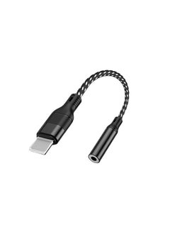 Buy Lightning to 3.5mm Headphone Jack Adapter for Apple iPhone - Listen to Music and Make Bluetooth Calls in Saudi Arabia