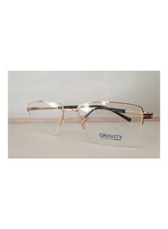Buy Semi-Rimless Rectangular Eyeglass Frame 2047-C1 in Egypt