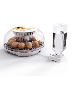 اشتري 12 Egg Automatic Mini Digital Egg Incubator with Automatic Egg Turning function and Temperature Control for Chicken Duck Bird Eggs في الامارات