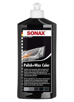 Buy Polish + Wax Color Black (500 ml) - Smoothens out fine unevennesses, polishes and freshens up the paintwork's colours in Egypt