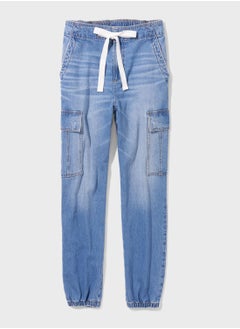 Buy Pocket Detail Mom Jeans in UAE