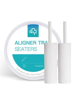 Buy Aligner Chewies with Grip Stick, Assist the Setting of Clear/Metal Braces, Retainer Tray in Place, Food-grade material Silicone, BPA FREE, Individually Packaged in Saudi Arabia