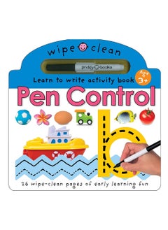 Buy Wipe Clean Learning: Pen Control Hardcover – Ideal for Early Learning, Handwriting Practice, and Fine Motor Skills – Educational Activity Book for Kids – 1 February 2012 in UAE