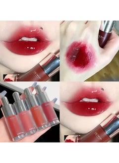 اشتري Nude Lip Care Collection - Moisturizing Tinted Lipstick, Vibrant Lip Glaze, Plumping Lip Gloss, and Nourishing Honey Lip Oil for Soft, Smooth Lips - Perfect Valentine's Day Gift for Women #107 في الامارات