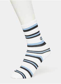 Buy Striped Detail Crew Socks in Saudi Arabia