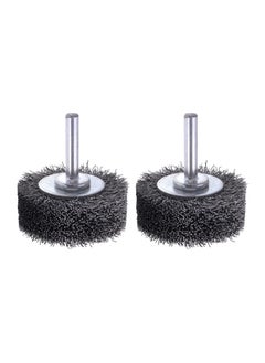 Buy 2 Pack Wire Wheel Brush for Drill Attachment - Heavy Duty 2 Inch Wire Brushes for Paint and Rust Removal, 0.0118" Carbon Steel Wire, 1/4in Shank, 20000RPM in UAE