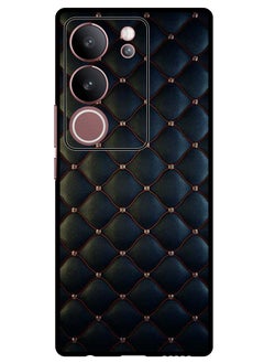 Buy Protective Case Anti Scratch Shock Proof Bumper Cover For Vivo V29 - V29 Pro Stappers On Black Cloth Pattern in UAE