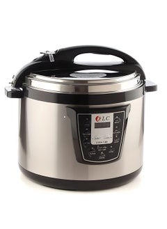 Buy Electric Rice Cooker 10L 1500W DLC-3021-10 Silver/Black in Saudi Arabia