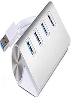 Buy Simple Practical USB 3.0 Premium 4 Port Aluminium Hub with Shielded Cable (11in) in Egypt