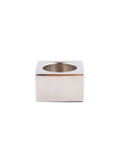 Buy Nubia T-Light Holder 5.5X5.5X3cm - Silver in UAE