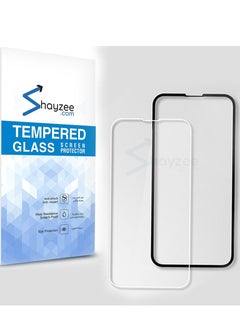 Buy 2 Pack  Tempered Glass Screen Protector For iPhone 13/13 Pro 6.1 Inch Clear in UAE