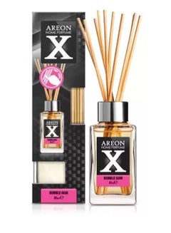 Buy Home Luxury Perfume Reed Diffuser 10 Rattan Reeds Bubble Gum in UAE
