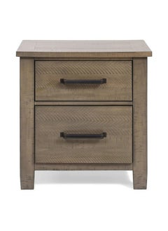 Buy Woodland Nightstand Light Brown in UAE