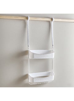 Buy Bliss 2-Tier Hanging Shower Caddy 32 x 73 x 11 cm in UAE