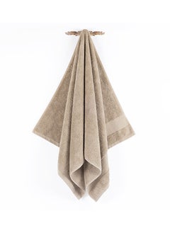 اشتري Serra Bath Towel, Beige - 600 GSM, 70x140 cm في الامارات