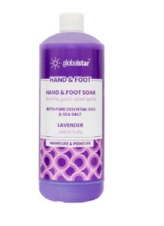 Buy Hand and Foot Care Soak with Lavender Extract 1000 ml in Saudi Arabia