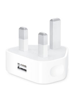 Buy White Wall Charger With USB in Saudi Arabia