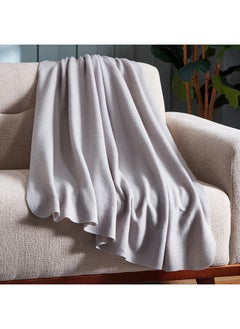 اشتري Atlanta Solid Recycled Polar Fleece Throw 160x120 cm في الامارات