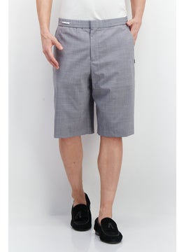 Buy Men Plain Basic Short Shorts, Grey in Saudi Arabia