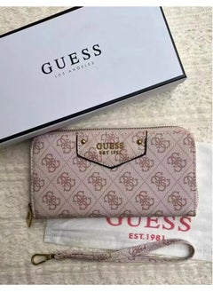 اشتري GUESS Eco Brenton Large Zip Around Wallet في الامارات