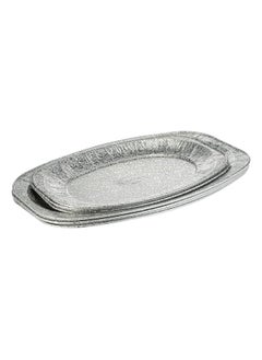 Buy Disposable Combo Pack - Food Packaging Aluminium Serving Trays Pack of 10 in UAE