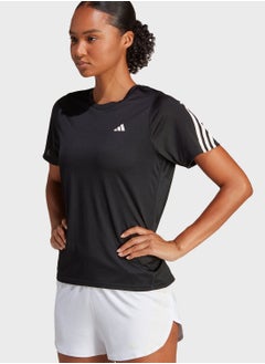 اشتري Run Icons 3-Stripes Low-Carbon Running T-Shirt في السعودية