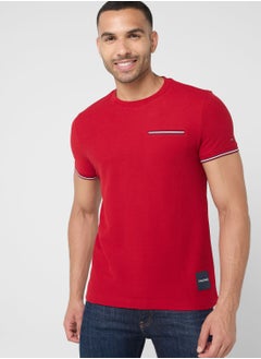 Buy Logo Front Pocket T-Shirt in UAE